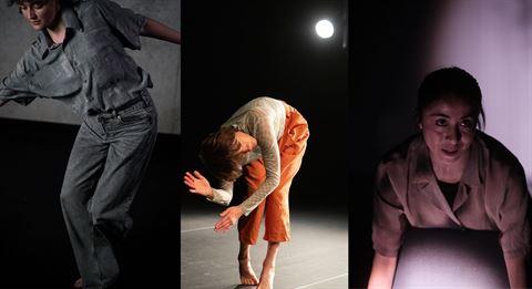 RESONANT BODIES - AN EVENING WITH THREE SOLOS von Lio Noah Jakob, Sasha Portyannikova und Carolina Avellaneda